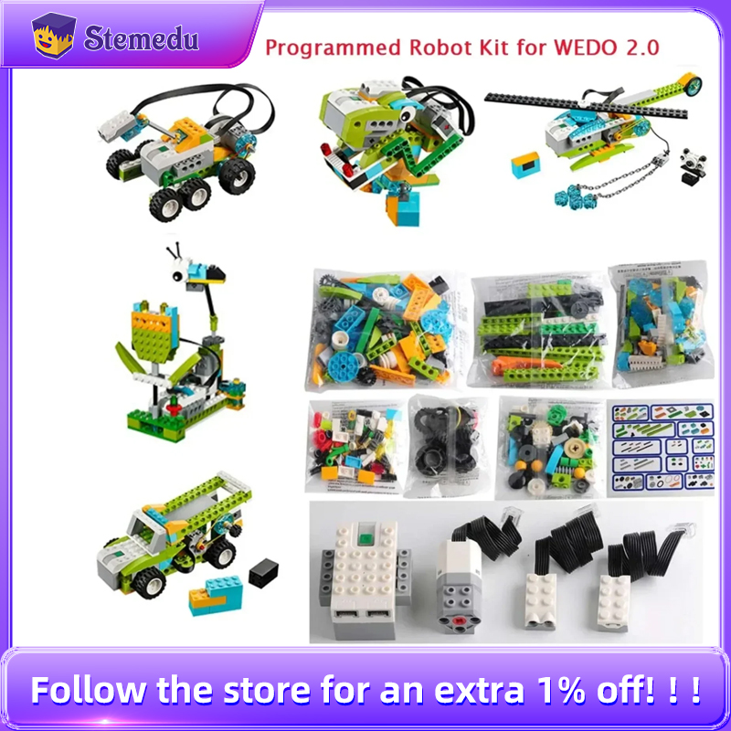 Lego Set Technic - STEM We-do2.0 45300 مجموعة البرمجة الأساسية