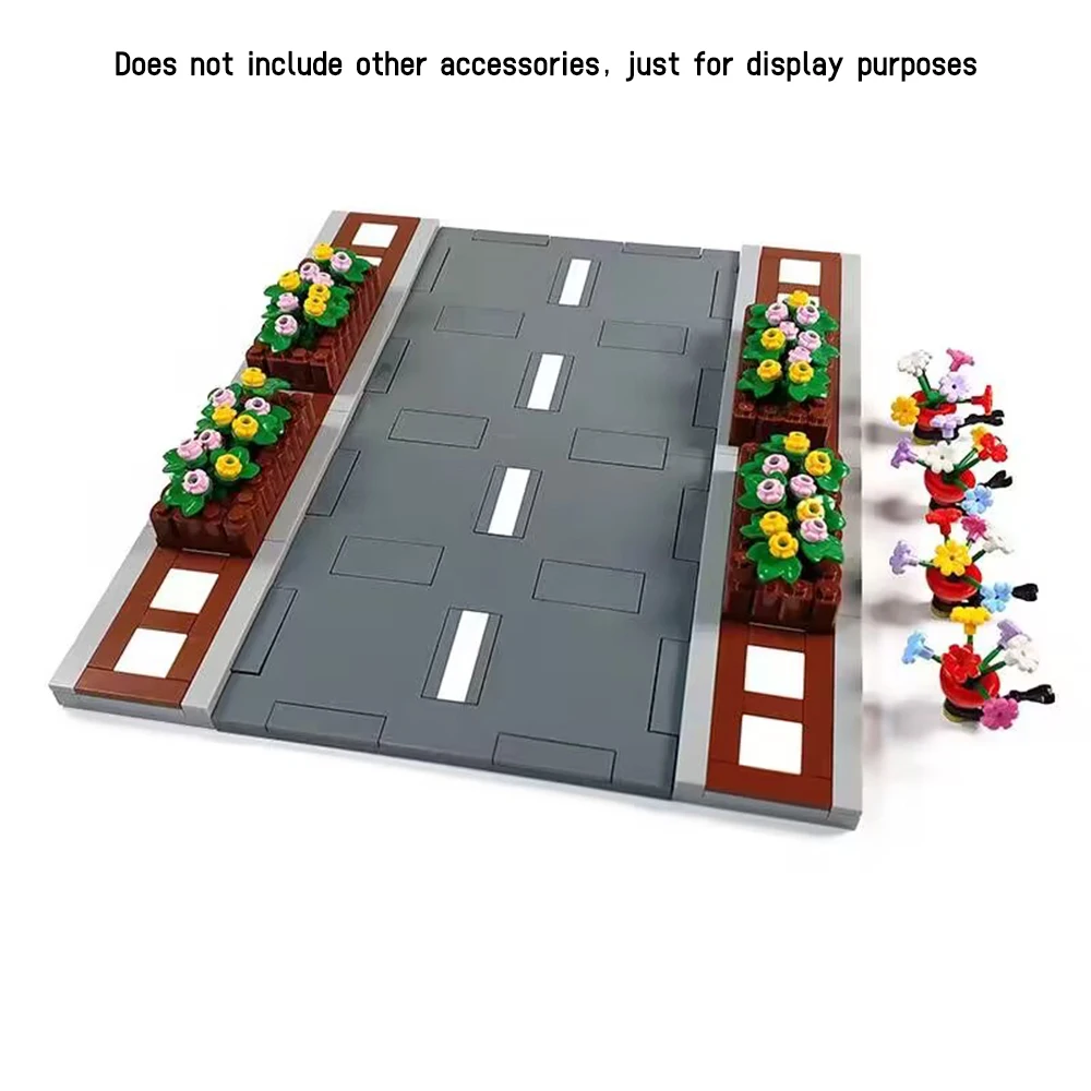 مدينة الطريق شارع اللوح الأساس - مراجعة Lego Set City وسعره